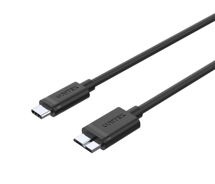 Unitek UC USB-C 3.0 to Micro-B Cable 1.0m Y-C475BK