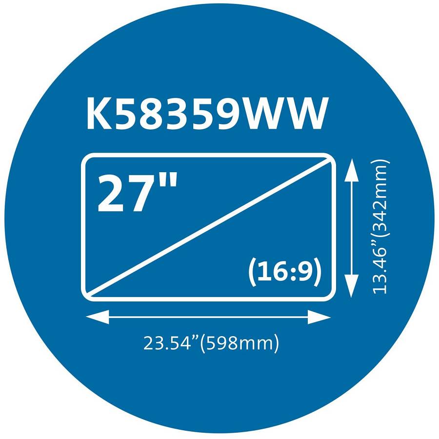 Kensington Blickschutzfilter MagPro Magnetic 27 16:9