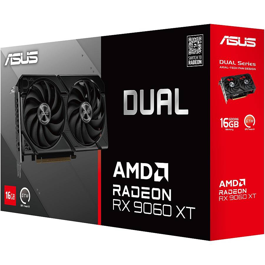RX 9060 XT 16GB Asus DUAL GDDR6